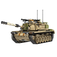 1753pcs M60 Israeli Margach Military Tank building blocks set Compatible Lego Tank