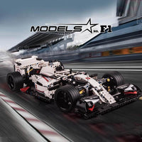 1235Pcs F1 Super Race Car Model Building Blocks Toy Set Compatible Lego Car Set