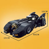 1778pcs Super Hero Ultimate Batmobile Car Mould Building Block Compatible Lego car set