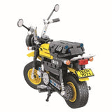 Technic Creator Motorcycle Model Yellow Color Building Block Set Compatible Lego Set