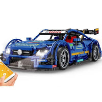 1989pcs RC Mercedes C63 AMG DTM Building block car set | Building Mould King | Compatible Lego