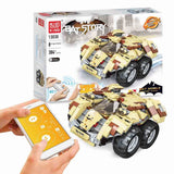 Remote Control Superhero Bat Story building block car