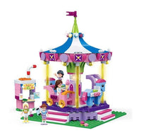 Amusement Park Carousel Building Blocks toy Compatible Lego Friends Set