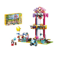Amusement Park Drop Tower Building Blocks toy Compatible Lego Friends Set