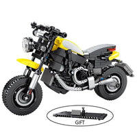 DUKADI SCOOTER Small Motorcycles Model Building Block Set Compatible Lego Set