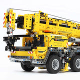 2667pcs RC Motor Power Mobile Crane Mk II Model Building Blocks Compatible Lego Technic Set