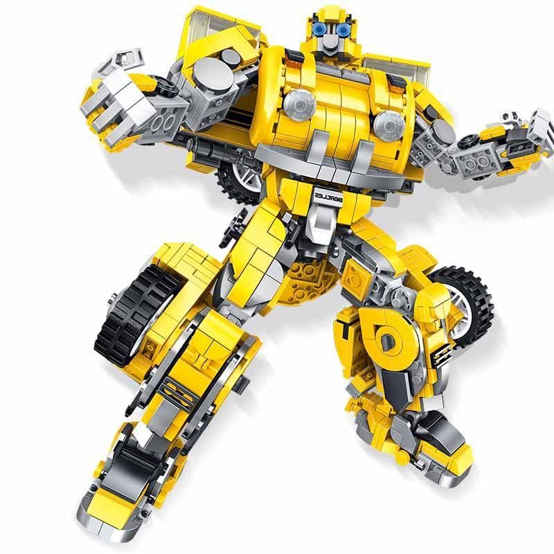 Building Blocks Transformers Bumblebee Robot Toy Transformer