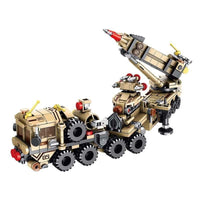 City Field missile vehicle Military Building Blocks toys Set Compatible Lego