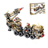 City Field missile vehicle Military Building Blocks toys Set Compatible Lego