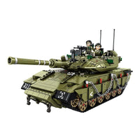 1730pcs WW2 Israeli Merkava main battle tank building blocks set Compatible Lego Tank