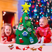 OurWarm DIY Toddler Felt Christmas Tree