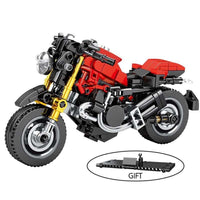 DUKADI SCOOTER Small Motorcycles Model Building Block Set Compatible Lego Set