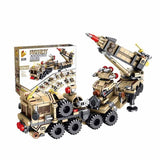 City Field missile vehicle Military Building Blocks toys Set Compatible Lego