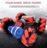 New! Remote Control Double Side RC Stunt Car